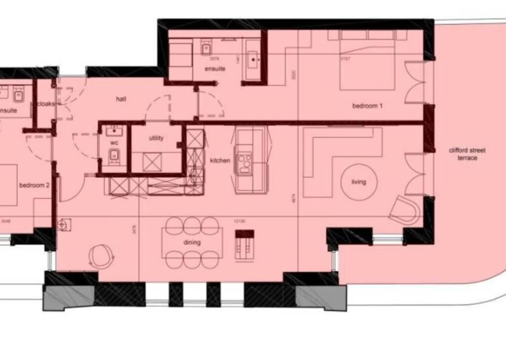 The Old Fire Station Luxury Apartment 约克 外观 照片